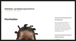 Desktop Screenshot of noedhjaelp.net